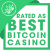 Best Bitcoin Casino partner badge