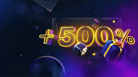 Получите +500% на первый депозит. Спешите!